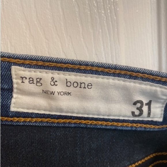 rag & bone Nina High Rise Ankle Skinny Jeans - Picture 3 of 4
